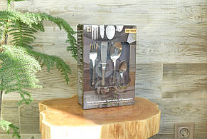 Набір столових приладів із нержавіючої сталі, 24 предмети Edenberg, фото 4