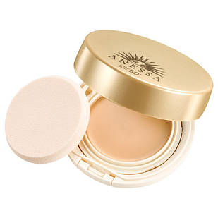 Shiseido Anessa All-In-One Beauty Pact SPF50+ PA+++ Компактний тональний крем, 01 Bright Natural Beige 10 г