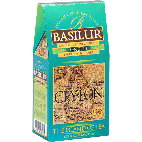 Зелений чай Basilur Чайний острів Зелений 100г, фото 1