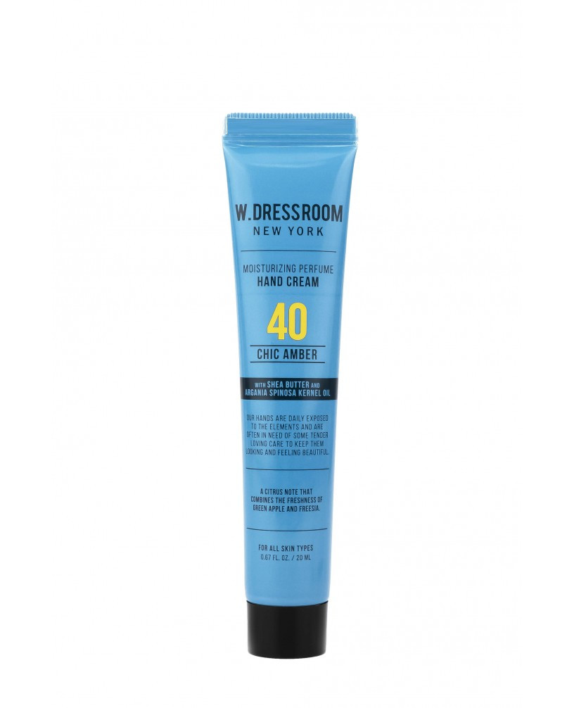 Парфумований крем для рук W.DRESSROOM Moisturizing Perfume Hand Cream No.40 Chic Amber 20 мл
