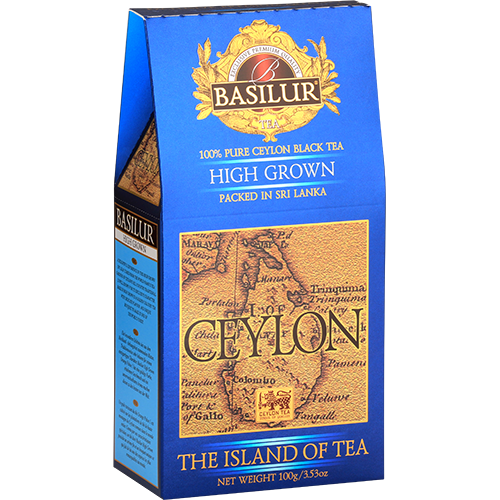 Чорний чай Basilur Чайний острів Високогірний 100г, фото 1