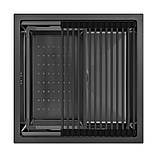 Мийка Handmade MONE Delux 5050 (3.0/1/220) Black без отвора 4 в 1, фото 5