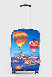 Універсальний чохол для маленької валізи 20-4-S синій
