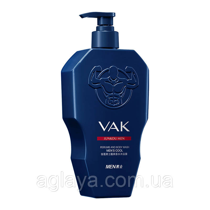 Чоловічий парфумерний гель для душу VAK 500ml