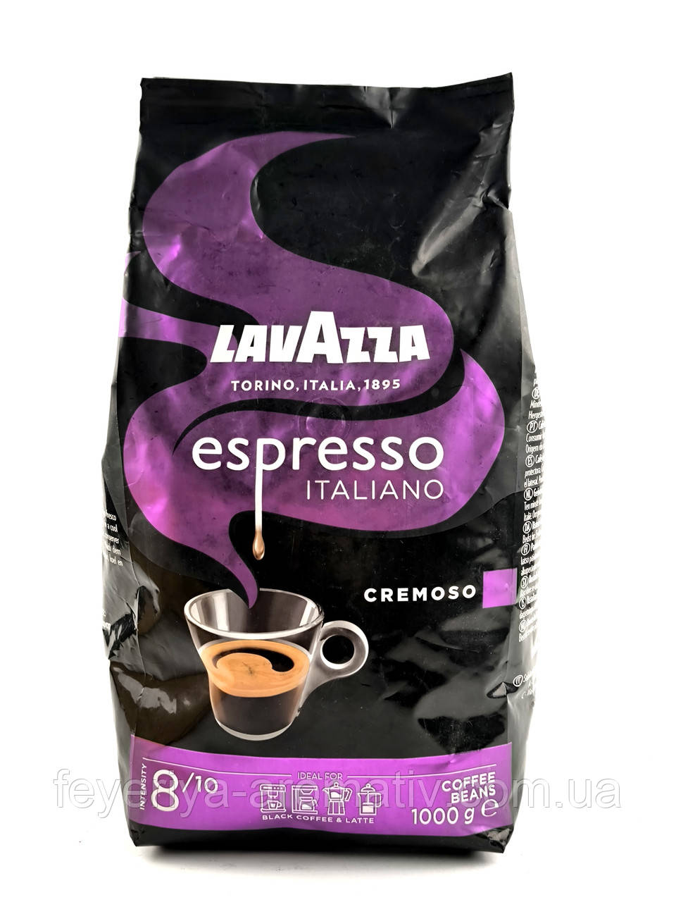 Кава в зернах Lavazza Espresso cremoso 1 кг Італія