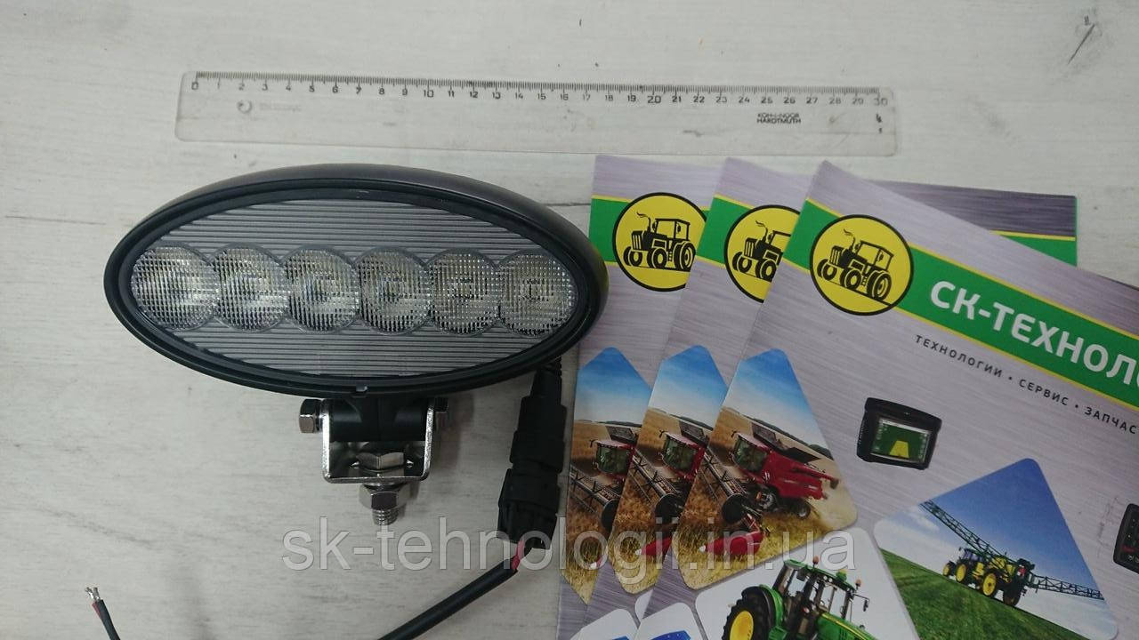 Робоча LED фара 60Вт прожектор JOHN DEERE, NEW HOLLAND, CASE (Cametet) JOHN DEERE RE269640, RE269638, RE331643, RE573609,