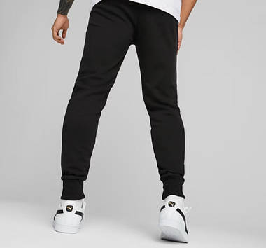 Штани cпортивні чоловічі Puma ESS Logo Pants M Black, фото 6