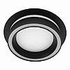 Вбудований світильник Ardero DL2812 під змінну LED лампу GX53 чорний круглий 105х46мм (глибина з лампою 26мм) врізний IP20, фото 2