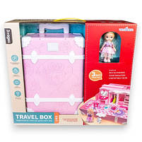 Ігровий набір 3 в 1 "Кухня у валізці з лялькою", Travel Box, 43×13,5×39 см, фото 3