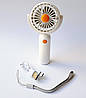 Портативний акумуляторний вентилятор Fan YS-4490 білий, фото 2