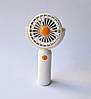 Портативний акумуляторний вентилятор Fan YS-4490 білий, фото 4
