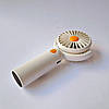 Портативний акумуляторний вентилятор Fan YS-4490 білий, фото 6