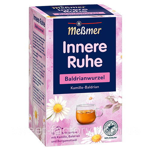 Чай Messmer Innere Ruhe Balrdianwurzel 16s 32g