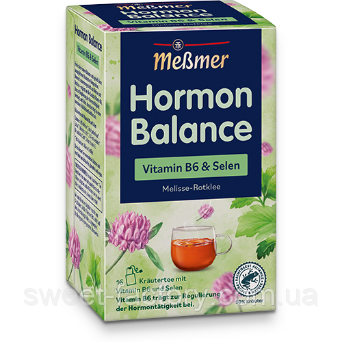 Чай Messmer Hormon Balance Vitamin B6 & Selen 16s 32g