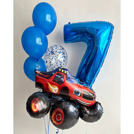 Набір із кульок Вспиш із цифрою, фото 1