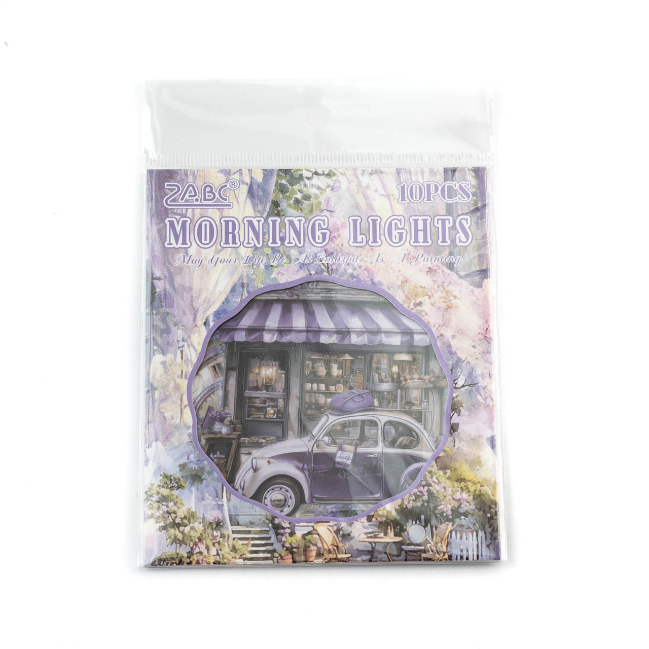 Наклейки "Ранкове проміння" 10 шт NKL116, фото 1