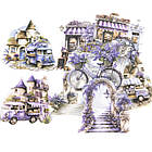 Наклейки "Ранкове проміння" 10 шт NKL116, фото 3