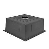 Мийка Handmade MONRO 5050 (2.50/0,55/220) Satin Dekor з кошиком без отвору, фото 5