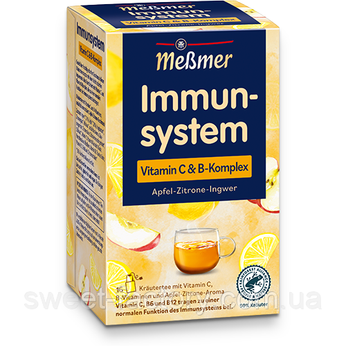 Чай Messmer Immun System Vitamin C & B 16s 32g