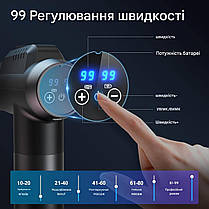 Масажний пістолет Timeyou, масажний пістолет для глибоких тканин, масажери для спини для зняття болю, фото 3