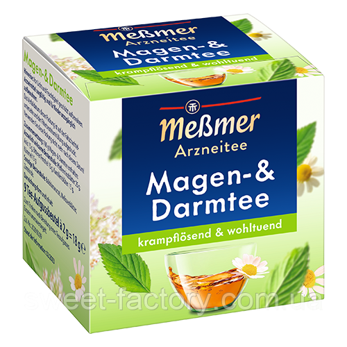 Чай Messmer Arzneitee Magen- & Darmtee 9s 18g