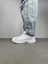 Кросівки Nike P-6000 Triple White Взуття Найк П-6000 білі шкіра текстиль демісезонні унісекс, фото 6