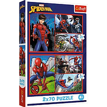 Пазли Trefl    2х (34443) 70 шт Павукові історії