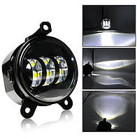 Фара LED протитуманна ВАЗ 2170 - 2173, Газель БІЗНЕС 3.5 дюйма 30W 117х92х79мм без кільця 1шт