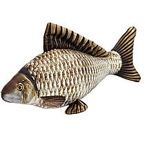 М'яка 3д іграшка срібний Карась, 50 см