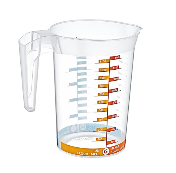 Кружка мірна пластикова 1.75 л. для харчових продуктів, фото 1