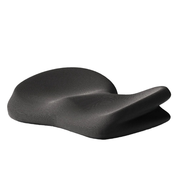 Ортопедична подушка з ефектом пам'яті в автомобіль або офіс 45*40*10 см Чорний