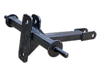 Фаркоп для під'єднання автомобільного та тракторного причепа до триточкової навіски трактора або мототрактора., фото 5