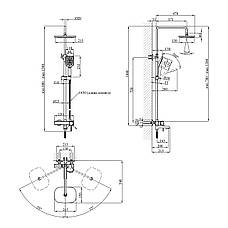 Душова система Kroner KRP Essen — C063, фото 2