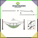 Туристический гамак 260x140 см Полевой гамак, Гамак для туризма с москитной сеткой RC-K-878, фото 7