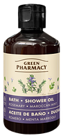 Олія для ванни та душу Green Pharmacy Розмарин і мароканська м'ята 250 мл