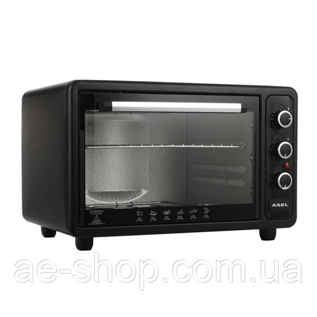 Електродуховка ASEL AF-40-24. Колір: чорний
