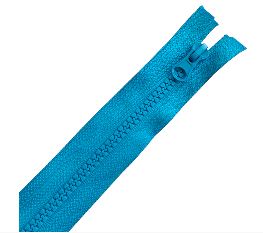 Блискавка тракторна №5 роз'ємна 80см S-028 блакитний яскравий ZIP