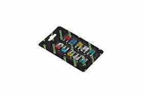 Запобіжник ножовий  мини , комп. 10 шт. (DECARO) DEC.FUSE KIT 02