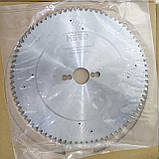 Пила дискова по алюмінію HERO ALU 250x3,2x2,5x30 80z (-6 град.) для торцювання та різу під кутом, фото 3