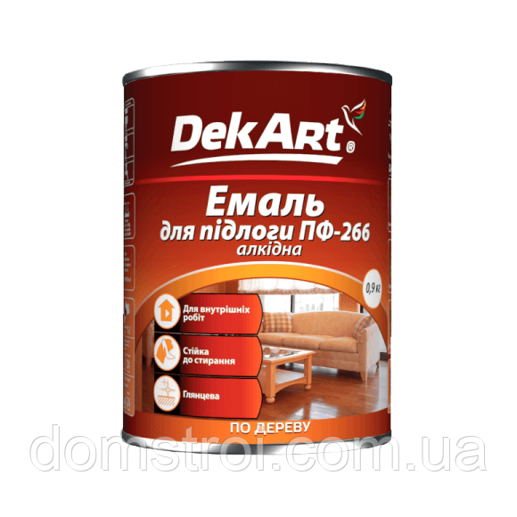 Емаль алкідна для підлоги DekArt ПФ-266
