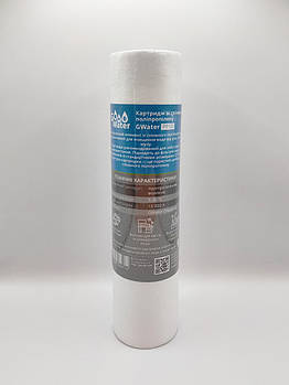 Картридж зі спіненого поліпропілену Gwater 2,5"x10" 10 мкм