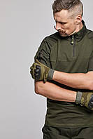 Тактическая летняя рубашка олива,боевая рубашка олива короткий рукав,убакс летний оливковый,убакс короткий рук