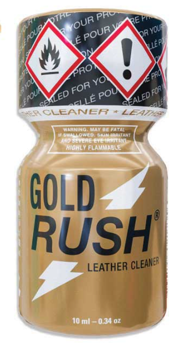 Poppers / попперс Gold Rush 10 ml - 0.34 oz Франція