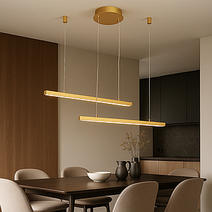 Люстра 918LP457-2 GD 900MM