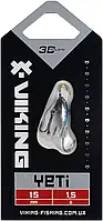 Балансир Viking Fishing Yeti Ice Jig 15mm 1.5g #01 Blue Glam 19190418, 3