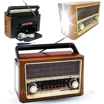 Портативне FM-радіо з USB, Bluetooth, Everton RT-324 / Акумуляторний радіоприймач / Радіо бездротове