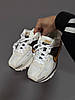 Жіночі кросівки Nike Zoom Vomero 5 Beige Brown Orange Premium Найк Зум Вомеро 5 бежеві шкіра текстиль демісезон, фото 7