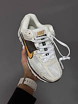 Жіночі кросівки Nike Zoom Vomero 5 Beige Brown Orange Premium Найк Зум Вомеро 5 бежеві шкіра текстиль демісезон, фото 5