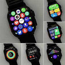 Smart Watch S30 Pro Max з TWS навушниками та двома ремінцями (49мм), набір 2в1, фото 4