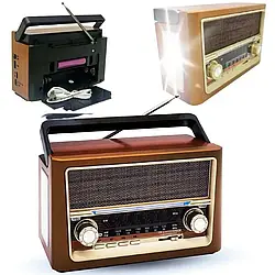 Портативне FM-радіо з USB, Bluetooth, Everton RT-324, Темно-коричневий/радіоприймач акумуляторний